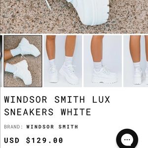 Windsor smith platform sneakers